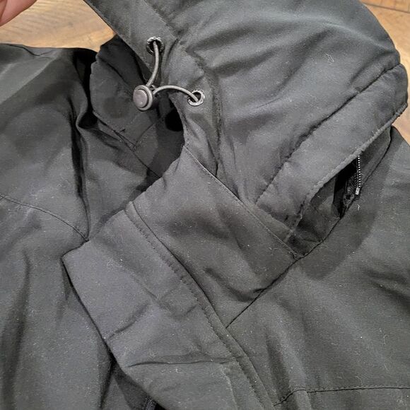 NWT Perry Ellis Black Field Jacket with removable hood Mens XL - Picture 9 of 15